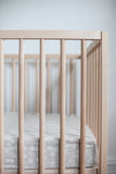 Fitted Linen Crib Sheet
