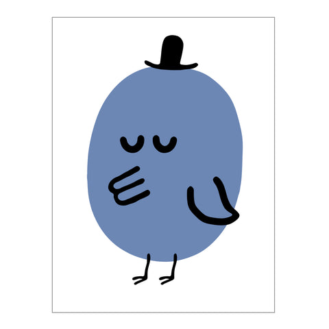 art print - bluebird