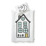 toddler/crib duvet set - house pets