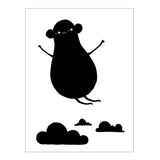 art print - I dream of flying